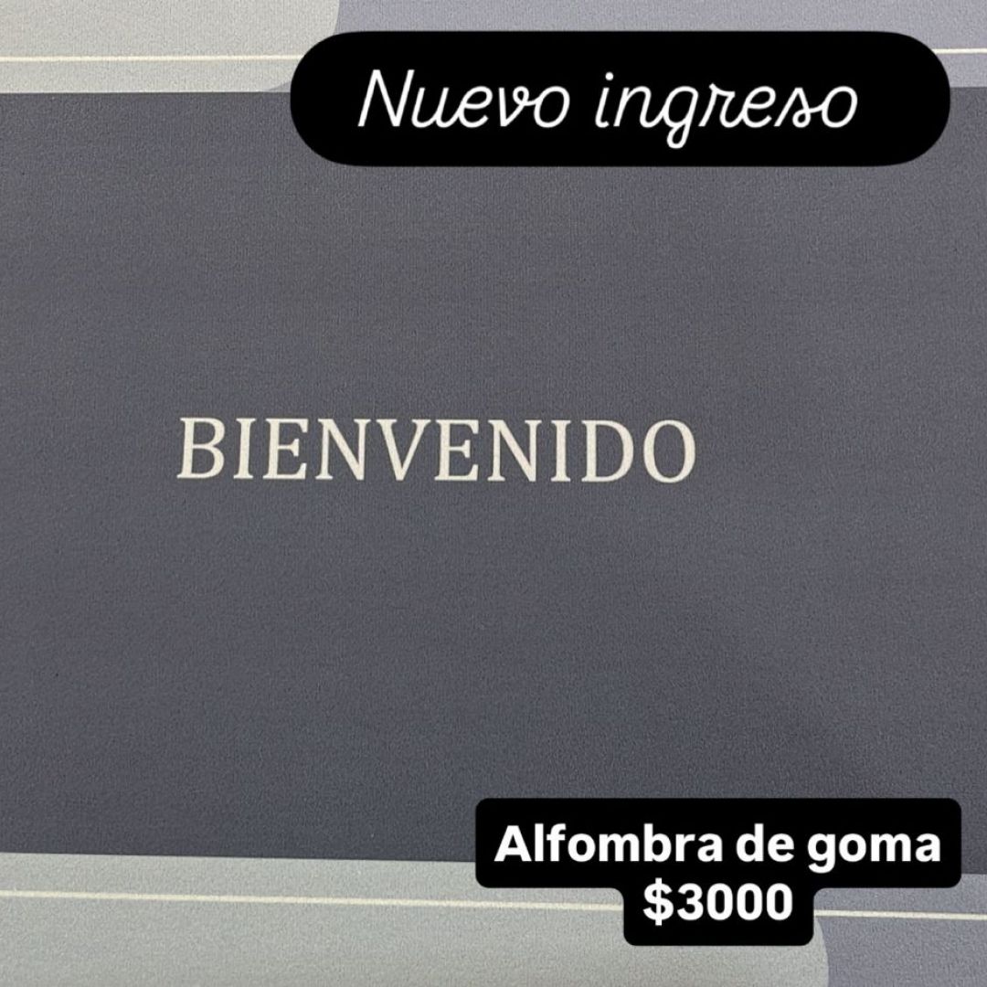 ALFOMBRA BIENVENIDO