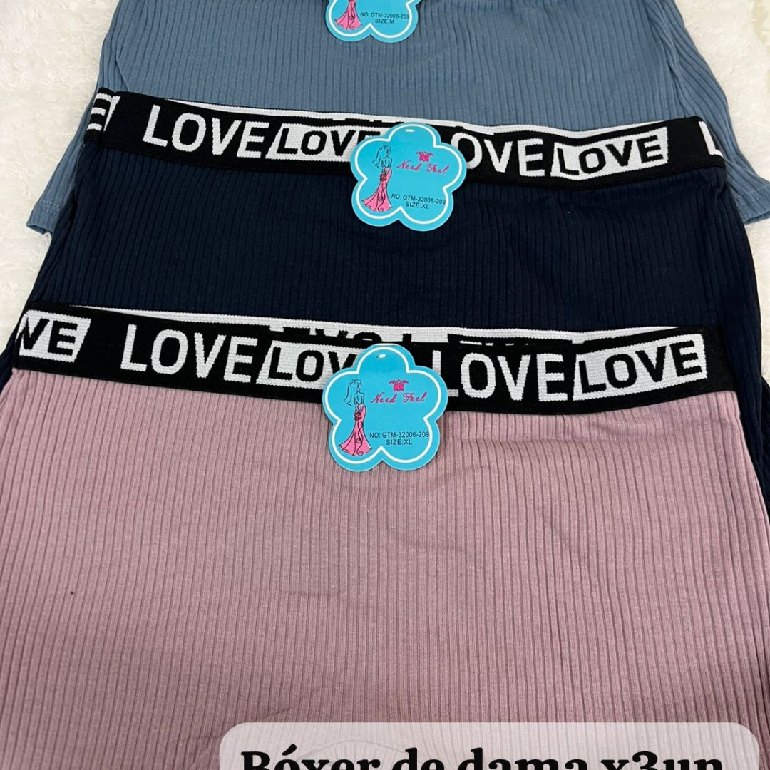 DOCENA DE BOXER DAMA 