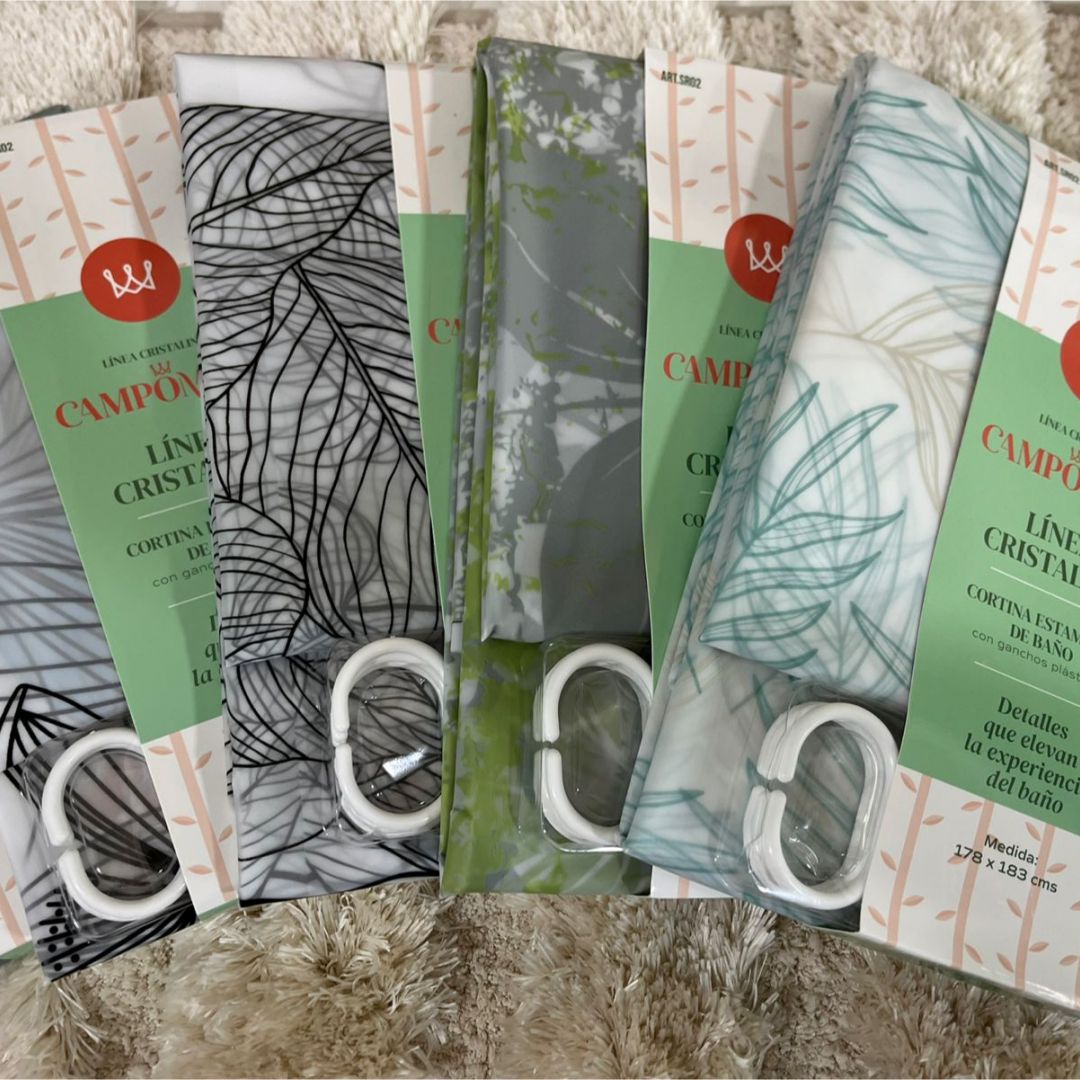 CORTINAS DE BAÑO